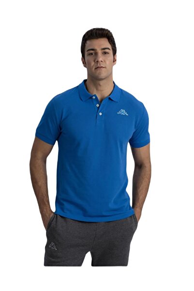 Kappa 361D3Ewd39 Logo Maltax 2 Mss Tk Men's Polo T-Shirt Blue