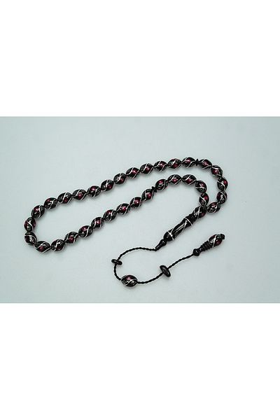 Skygo Oltu Stone Beyzi Model Fountain Red Processing Rosary