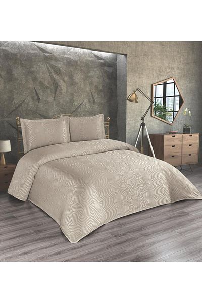 Stylish Home BED BLANKET 240 x 260 WITH 2 PILLOWCASE 50 x 70 NIDA