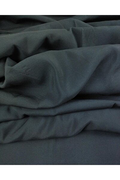 Kumaş Parça Чорна синтетична бавовна - 150 см x 200 см, тонке плетіння