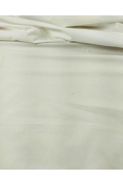 Kumaş Parça Λευκό Βαμβακερό Λεπτό Υφαντό - Πλάτος 150cm x Μήκος 170cm