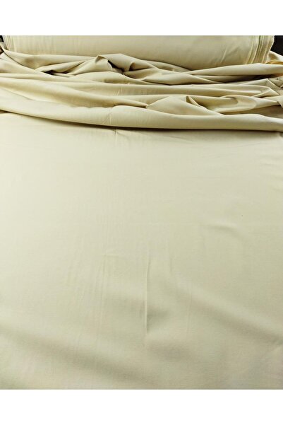 Kumaş Parça Trench din Gabardină Crem Flexibilă - 135 cm