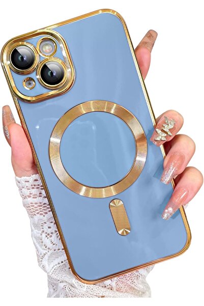 PSGT ( Iphone 13 ) Uyumlu Kılıf Magsafe Magnetic Lazer Kesim Kılıf