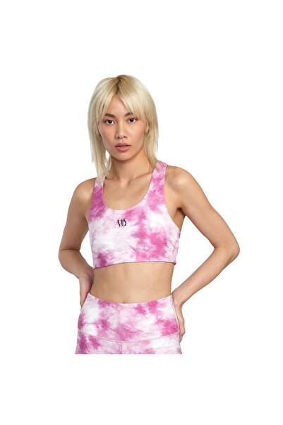 RVCA Avjkt00233 Thug Rose Essential Bra Women's Sports Bra Pink