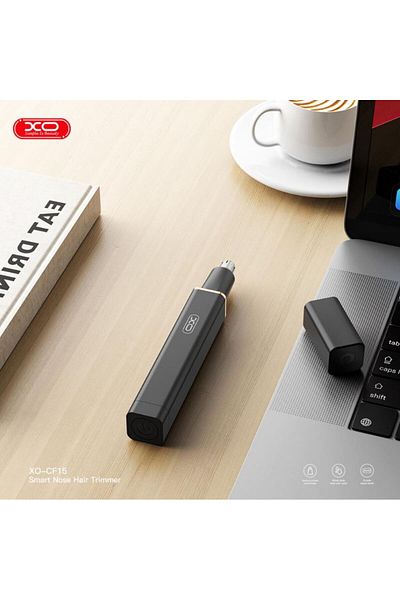 REDz Accessories Nose Care Device, XO-CF15 Smart Nose Hair Trimmer, Power 1W, Portable, Black