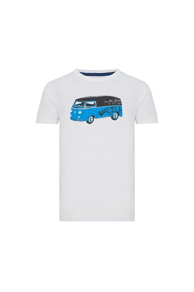 ROUTEFIELD Tricou alb Tommy pentru bărbați