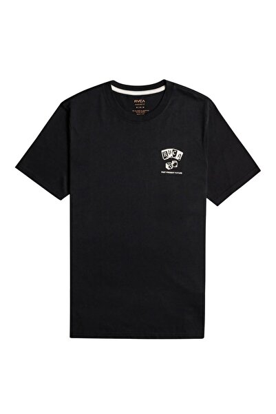 RVCA تي شيرت رجالي من UVYZT00401 Vices Ss باللون الأسود