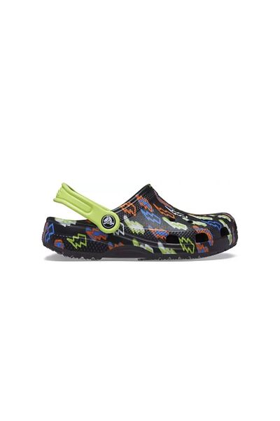 Crocs Unisex Children's Slippers - Classic Lightning Bolt 208309 -001