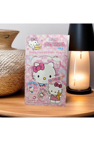 Meyra Accessories Sanrio Hello Kitty DIY Handmade Keychain Figure Toy Plush Hobby Leisure