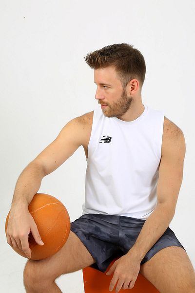 New Balance Ανδρικό T-Shirt Tst2234-wt