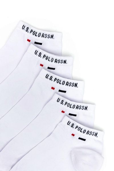 U.S. Polo Assn. Șosete albe pentru bărbați A081sz013.p02.james-5