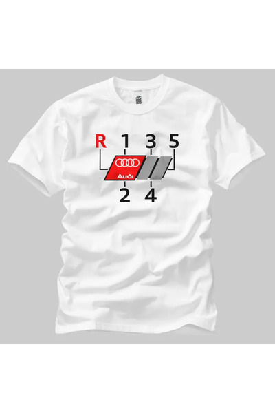 Built By Crazy Audi majica sa preklopcem mjenjača, unisex