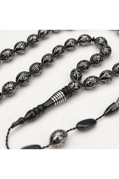 Skygo Oltu Stone Otr Processing Twelve Double Damal Embroidered Rosary