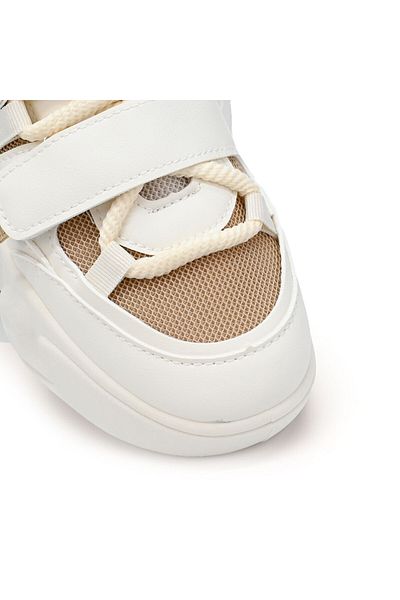 Tmall Women's sports shoes, Made of eco-leather, D1334, Khaki