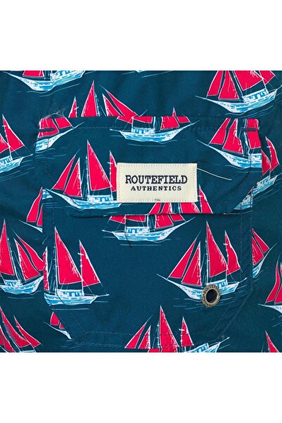 ROUTEFIELD Rfvertex23 Vertex Men's Shorts Swimwear Navy Blue