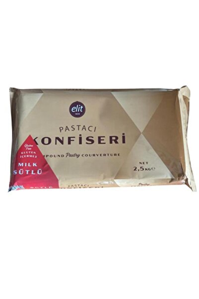 Elit Pastacı Sütlü Konfiseri 2.5 Kg (Glutensiz)