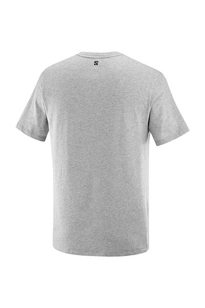 Salomon Men's Gray Graphic SS T-Shirt - LC2219200