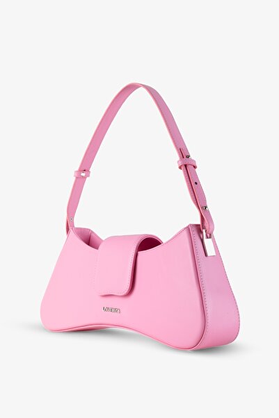 LOVENTA Adjustable Strap Shoulder Bag Greta Pink