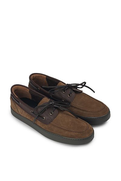 Deery Γνήσια Suede Tan Color Marine Casual Ανδρικά Παπούτσια