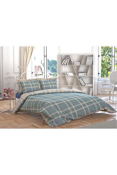 Sinada Single Duvet Cover Set 100% Cotton 62 Wire Fabric (2-26568)