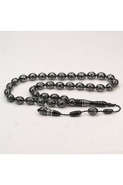 Skygo Oltu Stone Otr Processing Twelve Double Damal Embroidered Rosary