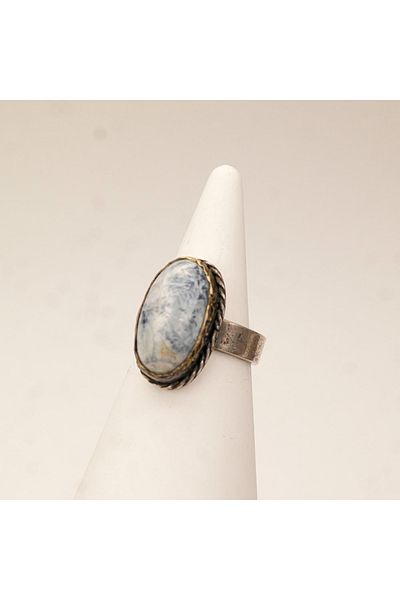 Skygo Silver Chalcedony Women's Ring