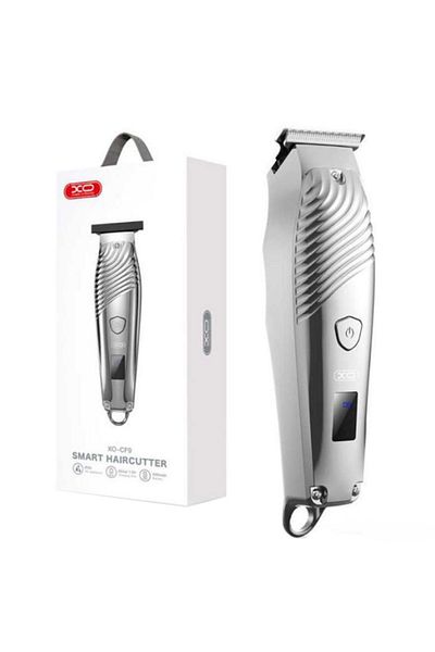 REDz Accessories Hair Clipper, XO-CF9 Smart Haircutter, Beard Trimmer, 100 Minutes Battery Life, Silver