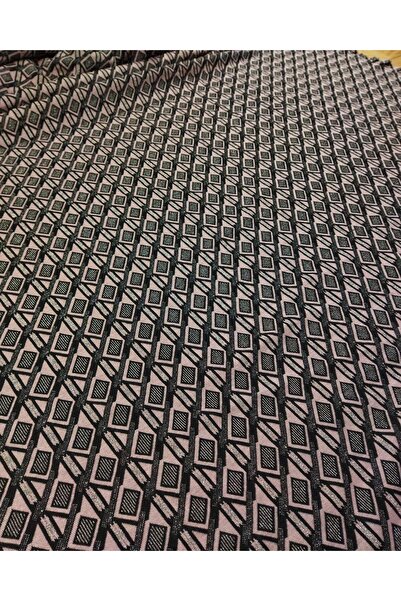 Kumaş Parça Model de diamant subțire tricotat cu sclipici Lățime: 140 cm