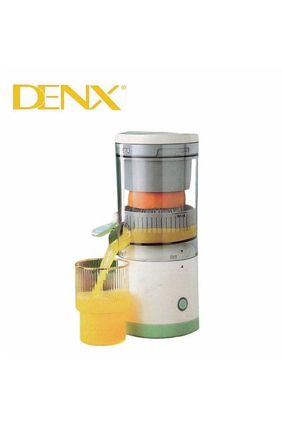 Denx Electric Citrus Juicer – Hands-Free, Portable, USB Rechargeable, Powerful Cordless Fruit Juicer |