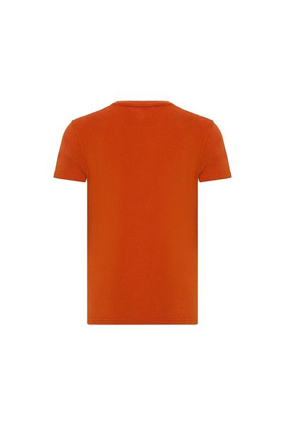 ROUTEFIELD Men's Orange T-Shirt - Tract Model
