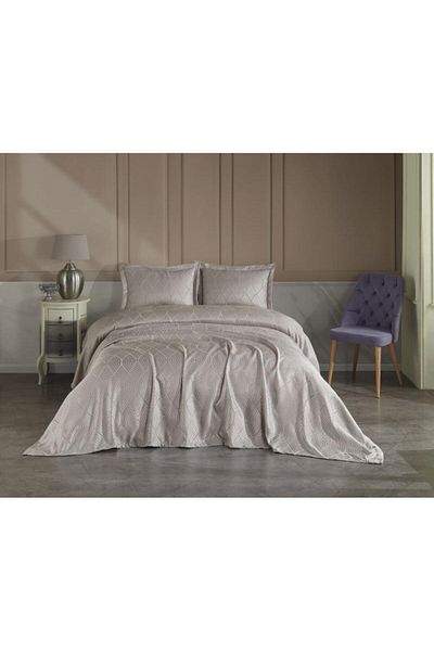 Stylish Home BED BLANKET 240 x 260 WITH 2 PILLOWCASE 50 x 70 SERENA