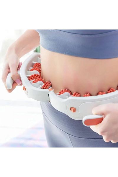 OEM Anti-cellulite massager for legs and body, in the shape of a ring, with silicone gears