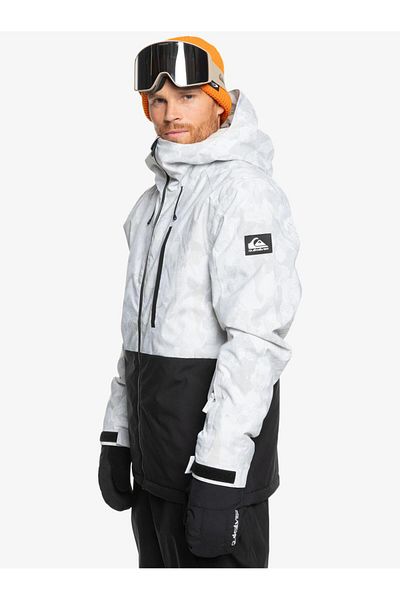 Quiksilver Eqytj03478-41146 Mission Printed Block Jk Men's Ski Jacket