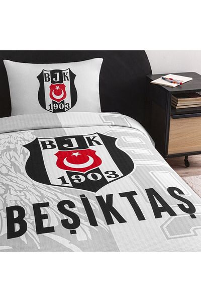 Taç Licensed Beşiktaş Soccer Single Cotton Pique Set