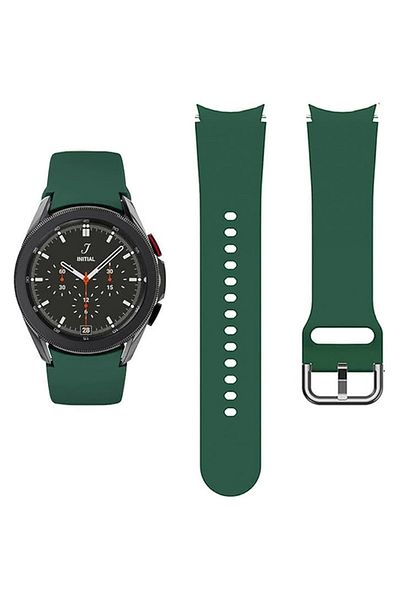 REDz Accessories Silicone Sport Strap, Compatible With Samsung Galaxy Watch, Width 20 Mm, Green