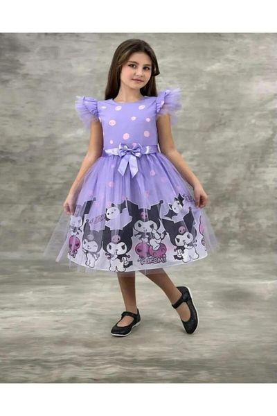 MİLAYS LİFE HOME COLLECTİON Children's Tulle Dress Birthday Dress