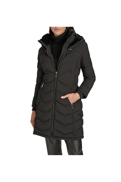 Calvin Klein Women's Coat Cw433772-Blk