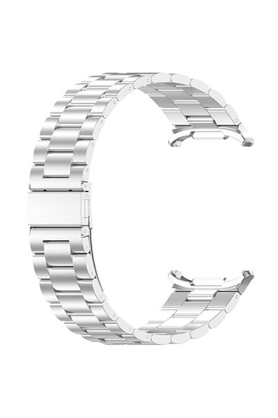 REDz Accessories Luxury Link Strap, Metal Links, Samsung Galaxy Watch Ultra 47mm, Business Design, Silver