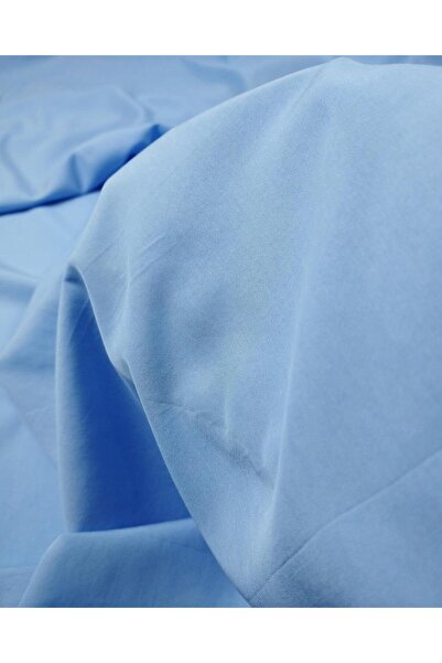 Kumaş Parça Відкритий блакитний колір бавовняний віскоз Ширина: 150