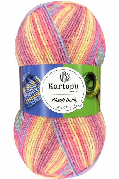 Kartopu Aksoft Batik Ebruli Πλεκτό Σχοινί Χεριών 59222