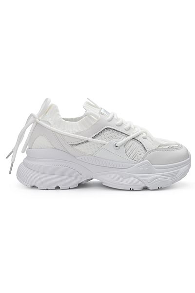Tmall Pantofi Sport de dama,din material textil,1246,Alb