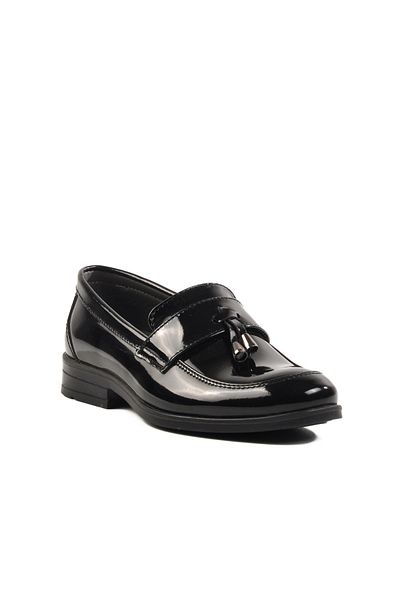 WALKWAY Black Patent Leather Children's Casual Shoes Rocky 3040 P