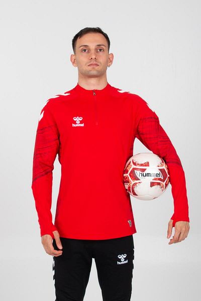 hummel Line Training Tracksuit Top Red