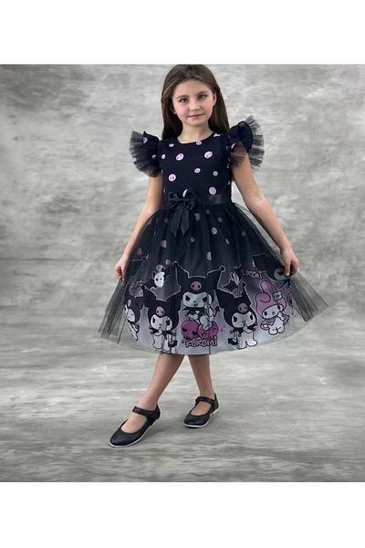 MİLAYS LİFE HOME COLLECTİON Children's Tulle Dress Birthday Dress