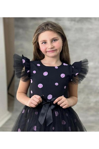 MİLAYS LİFE HOME COLLECTİON Children's Tulle Dress Birthday Dress