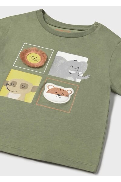 MAYORAL Animal Patterned Baby T-Shirt