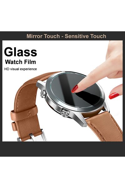 REDz Accessories Protector de ecran din sticlă, Galaxy Watch 40mm, claritate HD, duritate 9h, transparent