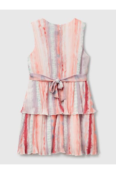 Benetton Girl's Tie Dye Dress 6-14 Years Pink