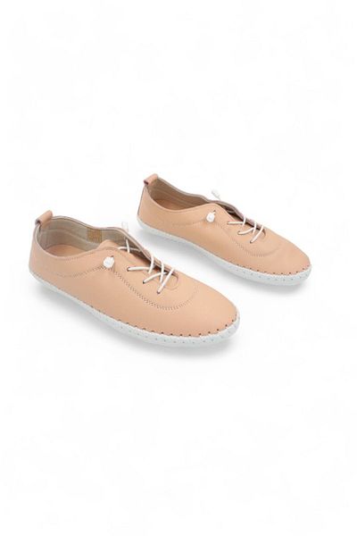 ENDİCAN 879 115 Women's Genuine Leather Shoes Powder
