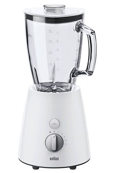 Braun Jb3060Whs Tribute 800 W Glass Jug Blender